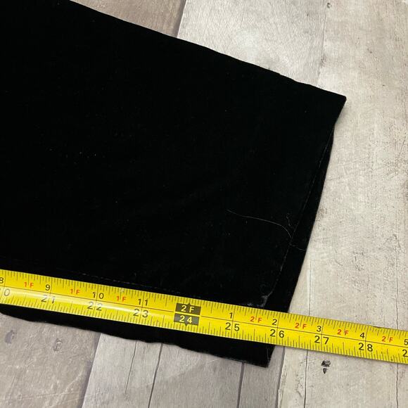J.Crew Womens Easy Pull On Velvet Ankle Pants in Black Size 8 - Picture 15 of 16